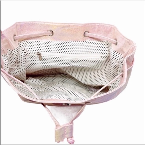 Iridescent Mermaid backpack NEW pink - Picture 3 of 8